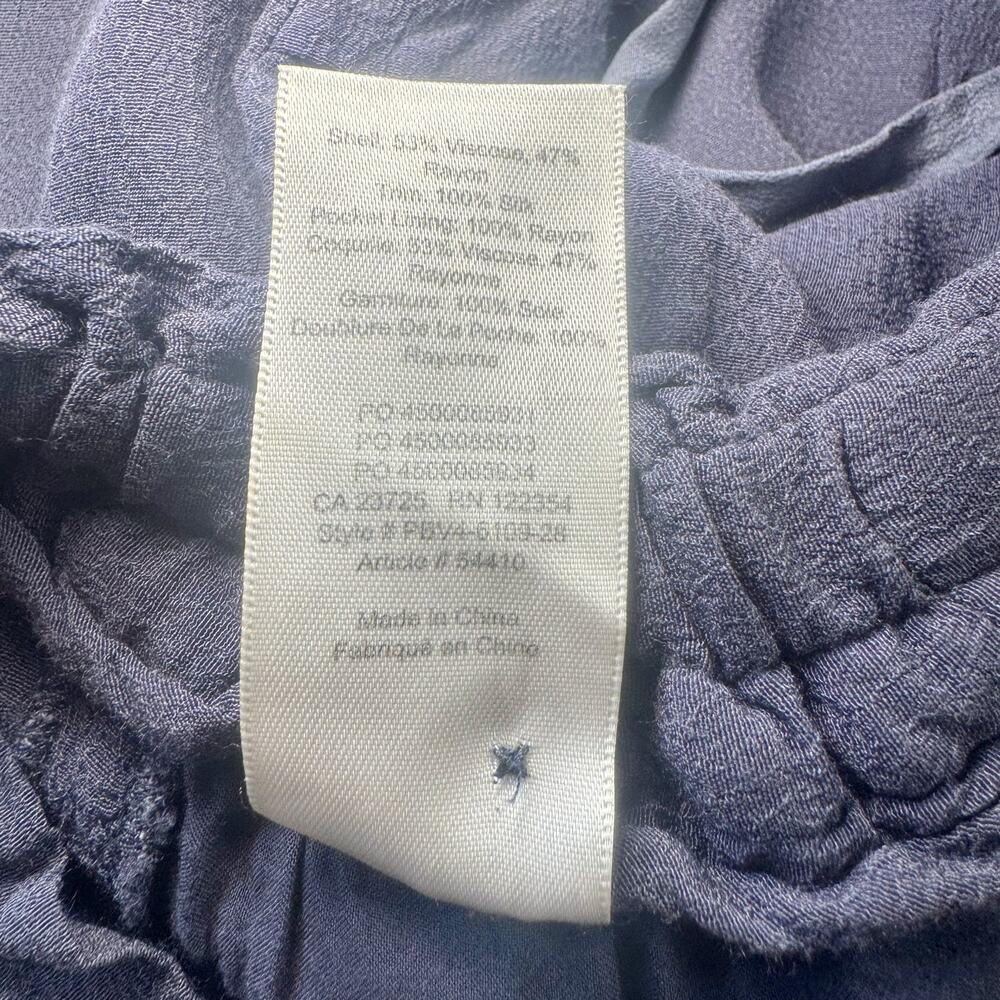 Wilfred Aritzia Marias Paper Bag Dark Gray Pants Women’s Small Quiet Luxury - Picture 15 of 16